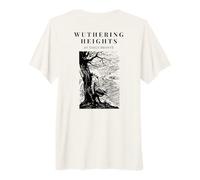 Wuthering Heights by Emily Bronte Vintage Book Cover Premium T-Shirt