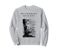Wuthering Heights by Emily Bronte Vintage Book Cover Sweatshirt