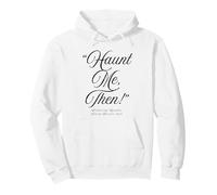 Wuthering Heights Haunt Me Then Emily Brontë Gothic Quote Pullover Hoodie