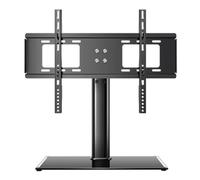 WUTIANBAO Height Adjustable TV Stand for Dining Room, Cold Rolled Steel Base, Desktop & Wall-Mounted Bracket, Fits 26-55in TVs, Versatile & Durable Furniture
