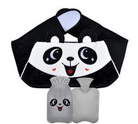 WUUDWALK Hot Water Bottle/Water-Filled Hot Water Bag with a Soft