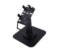 WUUISDNX Adaptable POS Terminal Stand Securely Holds Credit Card Machine With Adjustable Tilt Mechanism Various Business Needs Stand POS With Handle 270° Swivel 30° Tilt, Square Base, 10.5x15.3cm