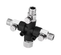 WUUISDNX Air Hose Adapter Versatile Adjustable Airbrush Adapter Airbrush Mini Compressors Fitting Connector Air Compressors Brush Fitting Connector Adjustable