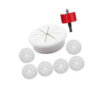 WUUISDNX All In One TV Cable Concealer Kit With Premium Wall Mounted Features And Easy Installation Options For Clutter-Free Viewing TV Cord Hider For Wall Mounted TVs Grommet Kit