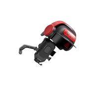 WUUISDNX Bike Phone Holder Bike Scooter Phone Clip Mini Guarantees Safety With Automatic Locking Technology And Shockproof Build Universal Motorcycle Holder Cradle, Rearview Mirror, Height 25cm