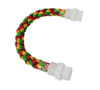 WUUISDNX Bird Rope Perch Offers Birds Exciting Way To Enjoy Climbing While Developing Balance And Coordination Skills Bird Rope Perch Parrot Climbing Standing Toy, 30cm