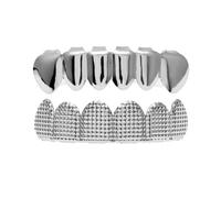 WUUISDNX Bold 18K Gold Teeth Mouth Caps High Style Rapper Jewelry Innovative Mouth Teeth Caps Accessory For Hip Hop Appearances So Stylish And Luxury. MaterialCopper