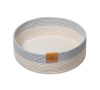 WUUISDNX Cat Basket Bed Wicker Scratching Comfortable Woven Kitten Nesting Pad Cat Radiator Beds For Large Cats Cloth Cat Box Bed, A, 35cm