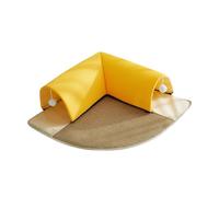 WUUISDNX Cheerful Cats Joy In Cat Tunnel Bed For Indoor Cats Kittens Creating Fun Space Blends Comfort And Excitement Seamlessly Cat Tunnel Bed For Indoor Kittens Rabbits