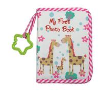 WUUISDNX Cherish Precious Moments With Baby Cloth Photo Album Classic Made With Polyester Baby Cloth Photo Albums, pink
