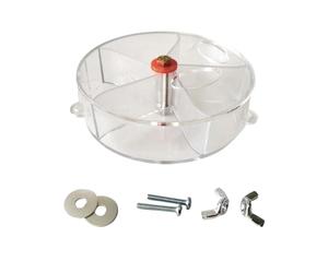 WUUISDNX Creative Bird Toys Bird Feeders Interactive Feeding Toys Foraging Skills With Rotatable Fun Can Put Different Food TransparentThe Can Food Wants And Let Choose. Amusement ToysA Fun Way