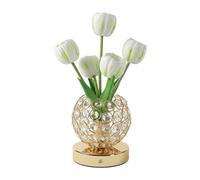 WUUISDNX Crystal Flower Lamp Unique Bright Light Symbolizes Ability and,5#
