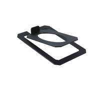 WUUISDNX Desktop Stand And Desktop Speaker Stand Metal Bracket Holder Rack For Stability Stable And Not Easy To Fall. Bottom Comes With Anti-vibration Pad To Maintain Stability And Decline Resonance