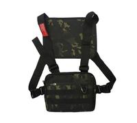 WUUISDNX - Durable And Adjustable Chest Bag For Mens Outdoor Adventure Multifunctional Chest Big Bag Men Bag, Camouflage