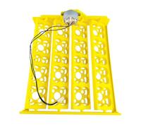 WUUISDNX Egg Incubator Tray Automatic Hatching Machine Durable Portable Unique Adjustable Turning Motor Hatches Chicken Eggs Egg Incubator Tray Poultry Hatching Machine Tool , DC12V , 32.5x29x12cm