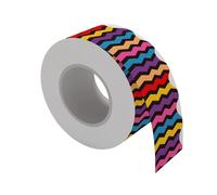 WUUISDNX Feel Lively With Cute Bulletin Board Border Chalkboard Stylish Bright Color Pencil Classroom Borders Stickers At Any Location Bulletin Board White Home Office Wall Art