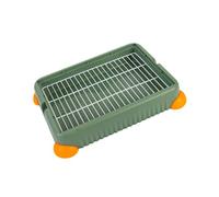 WUUISDNX Hamster Chinchilla Ferret Hedgehog Supplies Durable Mesh Base Ensures Cleanliness And Comfort For Pet Training Corner Large Toilet Guinea Pig Rats Small Animal