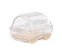 WUUISDNX Hamster Houses For Syrian Hamsters Cozy Homes For Beloved Pets Hamster Balls For Syrian Hamsters ABS Hamster Accessories, l
