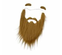 WUUISDNX Long Beard Novelty Funny Whisker Holiday Props Adult Eyebrows Easter Masquerade Costume Party Supplies False Mustaches Fancy Dress With Eyebrow Dress Up