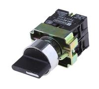 WUUISDNX ModelXB2-BD53 Rotary Switch Package 3 Position Push Button Switch Electrical 3-Position Rotary Ui600V Select Ith10A Positions3 Mounting Hole Dia22mm / 0.87inch