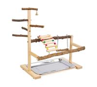 WUUISDNX Parakeet Bird Play Stand Bird Gym Parrot Playpen Suitable For Exercise Activity Center And Playtime For Feathered Friends Parrot Playstand Tree For Cockatiel
