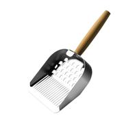 WUUISDNX Professional Cat Litter Scooper Fast Sifting Stainless Steel Hollow Out Structure Easy Cleaning Tool MaterialOur Cat Litter Scooper Is Made Of Stainless Steel
