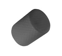 WUUISDNX Round Stretch Ottoman Slipcovers Stylish Footrest Sofa Cover Foot Stool Covers, Grey