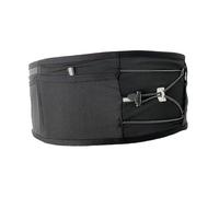 WUUISDNX Running Fanny Pack Essential Fitness Belt Multi Storage Handy Solution for Runners Hiking Adventures for Running Waistband Bag Camping Gym Hiking Biking Bicycling, Black, XS S and M