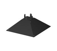 WUUISDNX Squirrel Baffle Outdoor Bird Feeder Metal Squirrel Guard Yard Accessories Smooth Non Grip Deterring Climbing Animals Bird Feeder Metal Baffle 17x17inch Parts