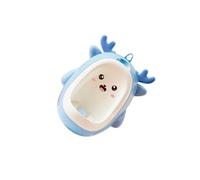 WUUISDNX Standing Potty Urinal Boys Accessory Unique Frog Target Urinal Trainer Encourages Early Toilet Training in Fun Ways Standing Potty Boys Accessory, Blue, 29.8x23.8x14.8cm