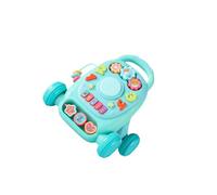 WUUISDNX Toddler Walking Toy Educational Push Baby Walking Music Engaging Activities Cognitive Development and Fun Push Baby Musics Educational Activities, Green, 17.5x18x21cm