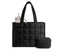 WUUISDNX Tote Bag Nursing School Essentials Commute Hands-Free Structured Frame Maintains Neat Look While Traveling Weighs 50, black, 41×16×30CM