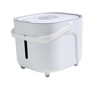 WUUISDNX Vacuum Pet Food Storage Airtight Dry Food Bin Lightweight With Portable Handle Makes Carrying Pet Simple Cat Bin Container With Lid Dog Storage Seal, L