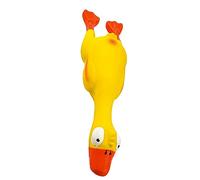 WUUISDNX Vivid And Fun Rubber Dog Toy For Hours Of Entertainment Dog Toy For Large Dogs Latex Interactive Dog Toy Yellow Duck Toy