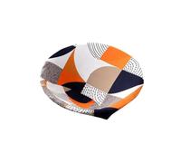 WUUISDNX Washable Round Saucer Chair Covers Removable Slipcover for Easy Cleaning, Type G