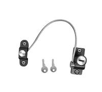 WUUISDNX Window Restrictor Lock Window Lock with Keys Sliding Door Easy to Install Safety Equipment Comes with Keys and Screws Restrictor Security Easy to Install