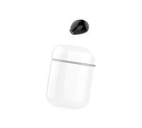 WUUISDNX Wireless Earphone Bluetooth EarpieceCharge Case for Ultra Portable and Convenient, Black