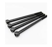 WUUKEPSG 10Pcs M4 M5 Black Grade 12.9,Steel Lengthened Long Allen Hexagon Hex Socket Cap Head Screw Bolt Half Thread L=30-100Mm/70Mm/M4 10Pcs