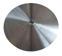 WUUKEPSG 150Mm Zinc Plate Oil Plate Polishing Flat Lap Wheel Gem Mechanical Anglehine Polishing Disc/150 * 12.7 * 10Mm
