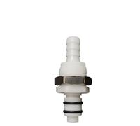 WUUKEPSG 1Pc 5/16 3/8 Quick Hose Coupler Quick Disconnect Fitting Insert Coupling,Body Male Female Quick Shut-Off Hose Joint Tube Connector/Ml5Pm-C