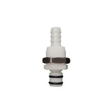 WUUKEPSG 1Pc 5/16 3/8 Quick Hose Coupler Quick Disconnect Fitting Insert Coupling,Body Male Female Quick Shut-Off Hose Joint Tube Connector/Ml5Pm