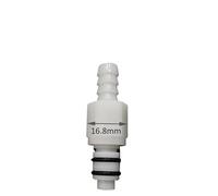 WUUKEPSG 1Pc 5/16 3/8 Quick Hose Coupler Quick Disconnect Fitting Insert Coupling,Body Male Female Quick Shut-Off Hose Joint Tube Connector/Ml5Hc-C