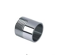 WUUKEPSG 1Pc Bspt Male X Butt Weld Nipple Ss 304 Pipe Fitting 1/4" 3/8" 1/2" 3/4" 1" to 2" Water Gas Oil/Color/1-1/4"
