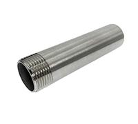 WUUKEPSG 1Pc Dn8-Dn50 Bsp Male Thread Length 100Mm-300Mm Ss 304, Pipe Fitting Weld Nipple Coupling Connector/Dn32/300Mm