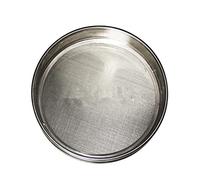 WUUKEPSG 1Pc Industrial Laboratory Sieve 4-30 Mesh 6-0.075Mm Aperture Lab Standard Test Sieve Stainless Steel 150Mm Diam/24 Mesh