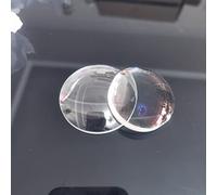 WUUKEPSG 1Pc K9 Optical Glass Plano Convex Lens Multi Diameter Spherical Convex Focusing Lens/Clear/D42F40C8.2T2.03