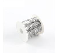 WUUKEPSG 1Pc Ss 304 Strand Medium Hard Fine Wire 100M,Soft Single Wire 0.1/0.2/0.3/0.4/0.5/0.6/0.7/0.8/1/1.5/2Mm/Medium Hard/0.4Mm*100Meters