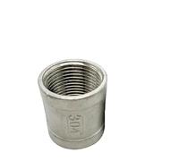 WUUKEPSG 1Pcs Ss 304 Pipe Fitting,1/8" 1/4" 3/8" 1/2" 3/4" 1" 1-1/4" Bsp Female to Female Thread Reducer Connector/Dn10