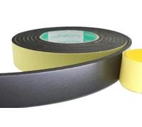 WUUKEPSG 2M Sponge Foam Rubber Tape 5Mm /8Mm /10Mm Thickng Adhesion Evacollision Seal Strip/10Mm/8Mm Thickness-2M