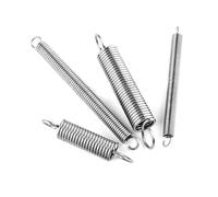 WUUKEPSG 5Pcs/10Pcs Outer Dia 3.0Mm Wire Dia 0.30Mm Open Tension SPS Hook Pullback Extensionniture Home Improvement Door Ss 304 Coil Springs/Length 110Mm (5Pcs)